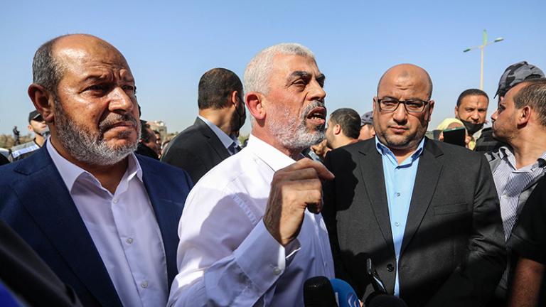Sinwar and the blueprint for a different Hamas movement: leadership centralization, cross factional bargaining and the calculus of confrontation