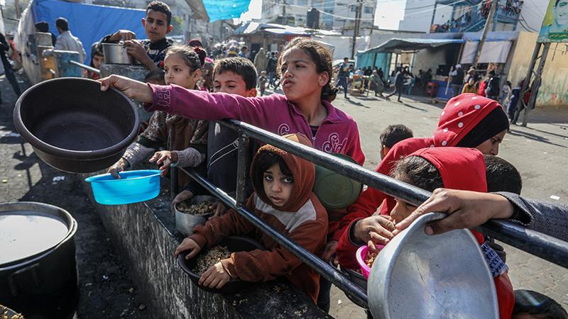 Humanitarian implications for Gaza including safe passage aid flows and on the ground monitoring