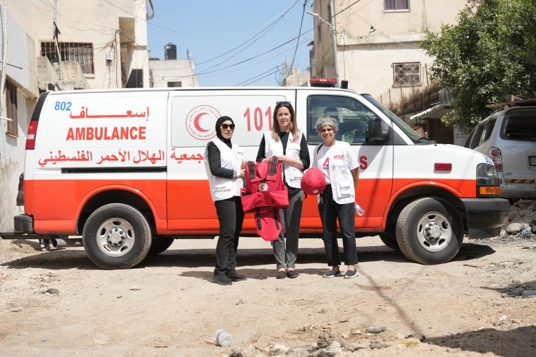 Securing movement amid hostilities GPS tagged ambulances deconfliction hotlines and precleared evacuation windows