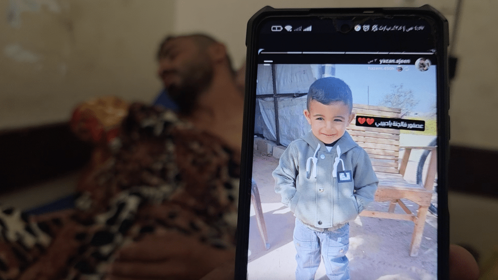 A Gaza father recounts how Israeli soldiers killed his three-year-old son in his arms and mocked him
