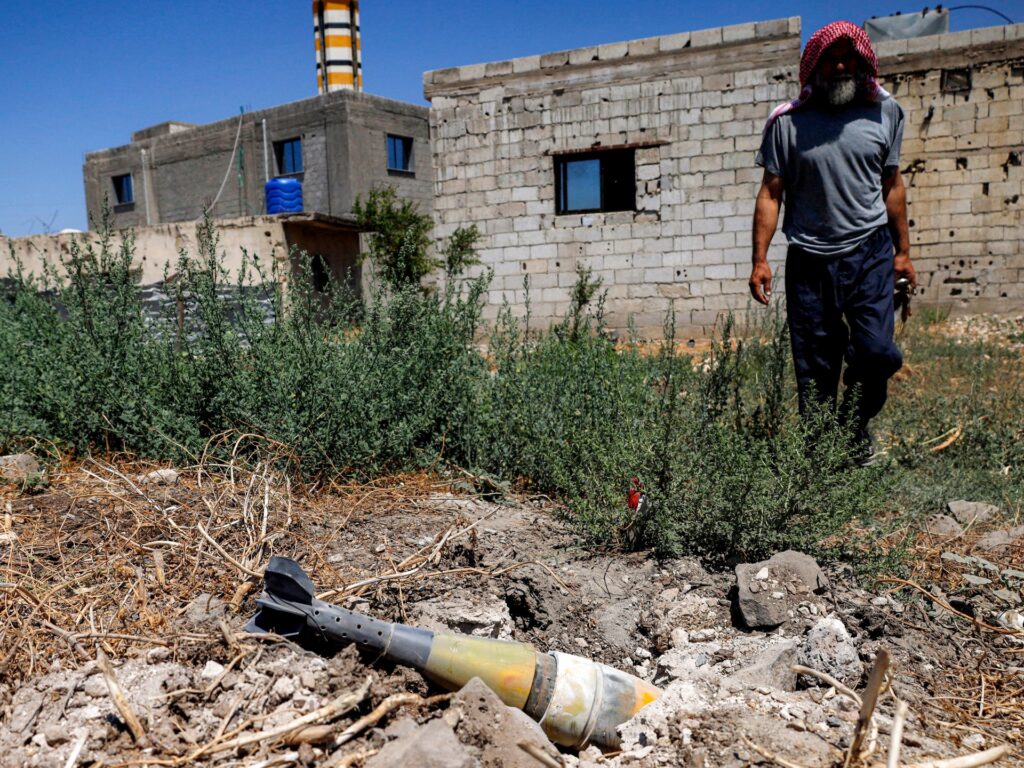 New Israeli assault in southern Syria forces families to flee their homes