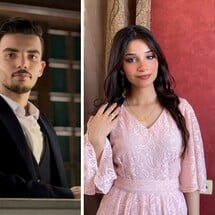 Our engagement photo, hundreds of miles apart
