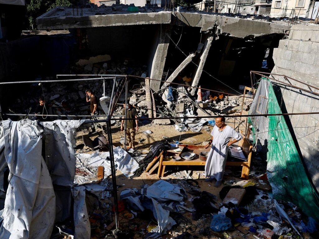 Israeli strike on Gaza shelter extends casualty list