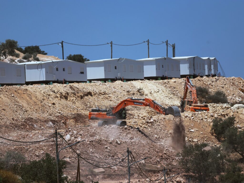 Why is Israel building new illegal settlements?